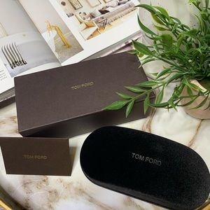 Tom Ford Sunglasses Case + Box